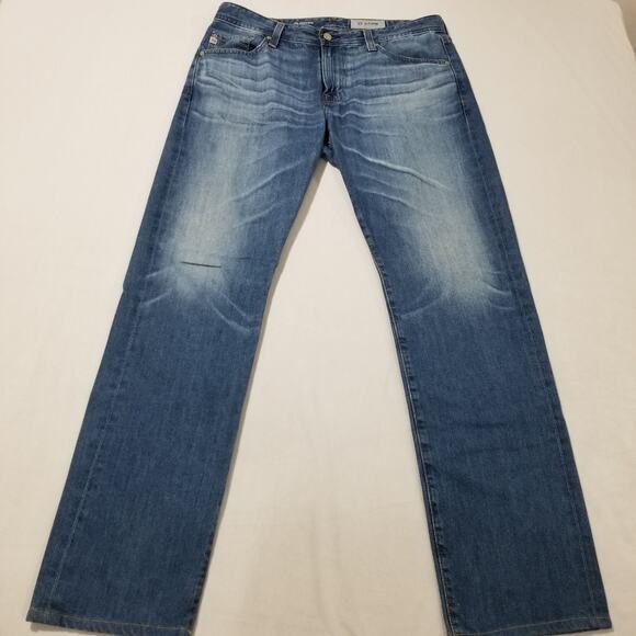 AG Adriano Goldschmied Jeans Mens 32X31 The Graduate Tailored Leg Blue USA - Picture 1 of 10